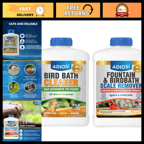 Bird fountain cleaner - bird, &