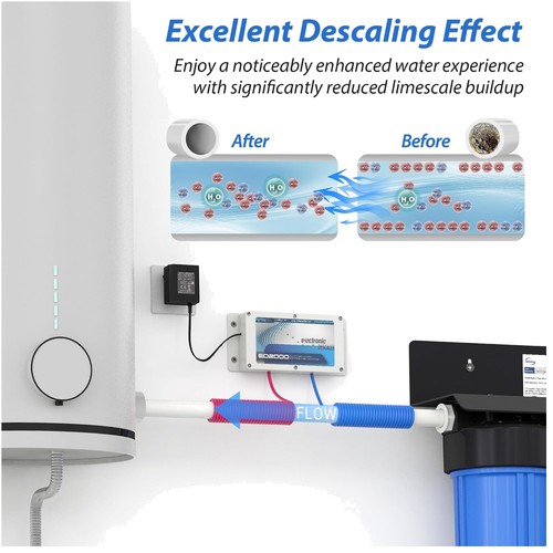 Salt free water descaler - descaler, for